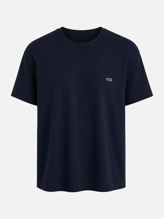 Croco Modal Doku Lcs T-shirt Lacivert
