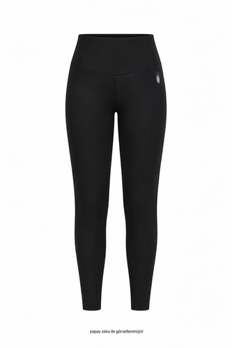 Fit Laura En Boy Likralı Tayt Pantolon Siyah