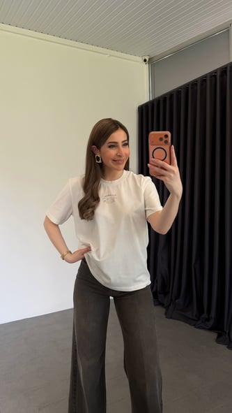 Golden Gos T-shirt Ekru