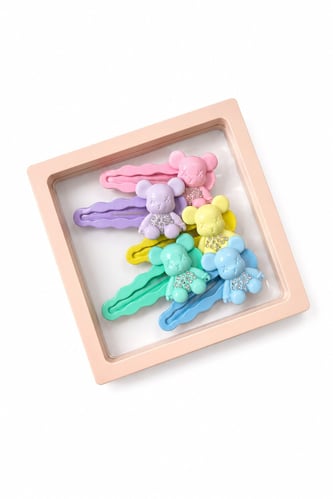Taşlı Bears Set Toka