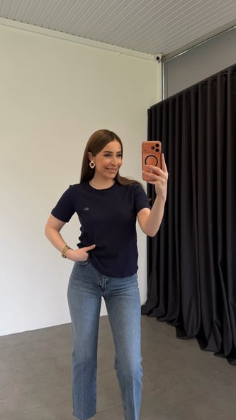 Yeni Lcs Basic T-shirt Lacivert