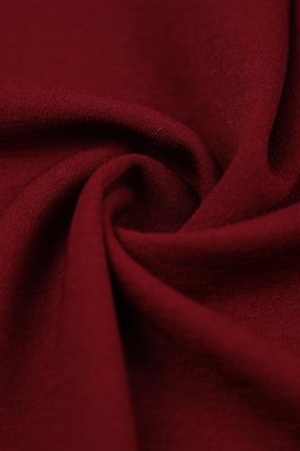 Bürümcüklü Dalgıç Bordo Örme Kumaş