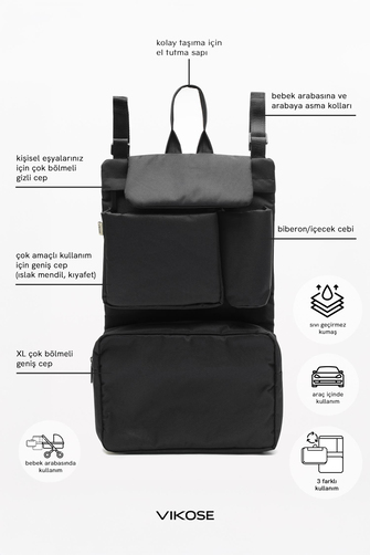 Seul Bebek Arabası Organizeri