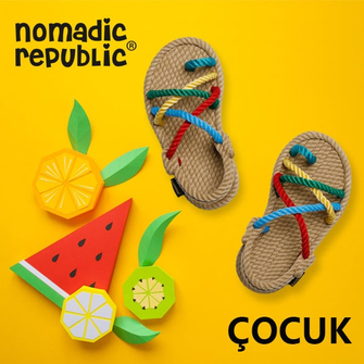 Nomadic Republic Çocuk Halat Sandalet