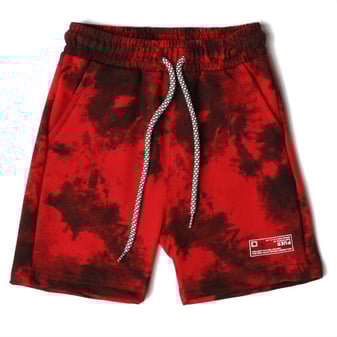 Erkek Garson Batik Desen Şort 6-16 Yaş