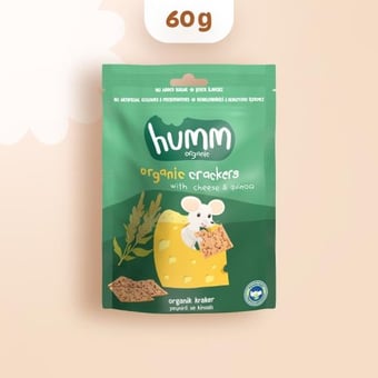 Organik Peynirli ve Kinoalı Kraker 60g görseli.
