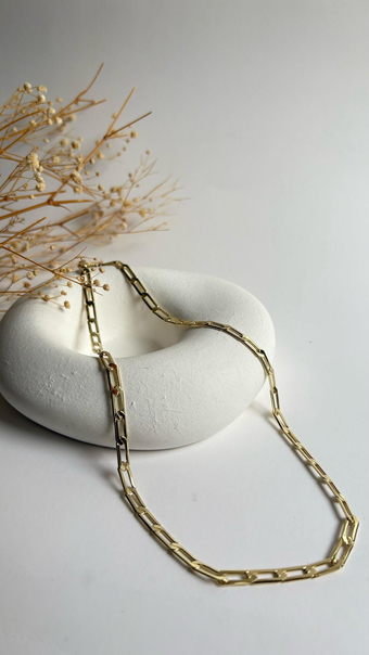Camelia 14 K gold kolye