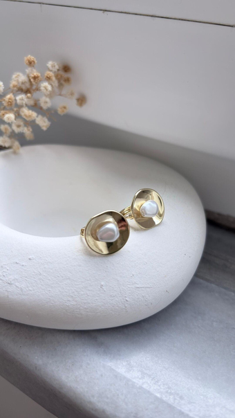 Plaka pearl küpe