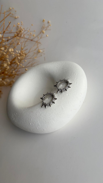 Silver Stellaris küpe