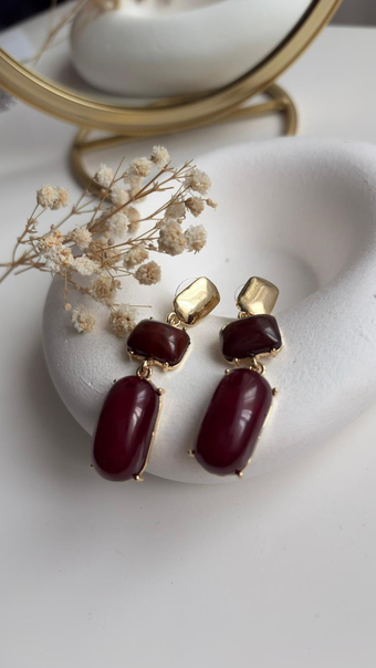 Berry Ring Küpe