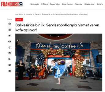 Franchise Market Türkiye de la Pau Haberi