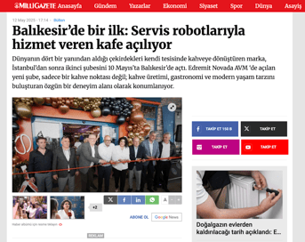 Milli Gazete de la Pau Haberi