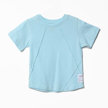 Erkek Garson Önü Dikişli T-Shirt 6-16 Yaş