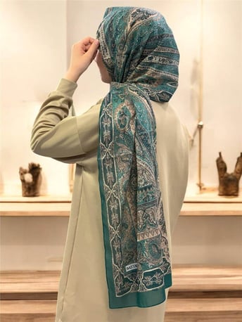BAŞTACI SOFT ETNİK 0181 ZÜMRÜT ŞAL