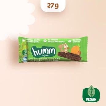 Organik Vegan Kayısılı ve Fındıklı Yulaf Bar 27g görseli.