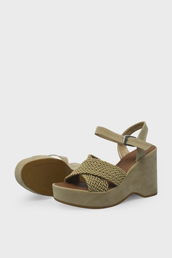 Beety Kadın Dolgu Topuk Sandalet Bej AKYN125.9997