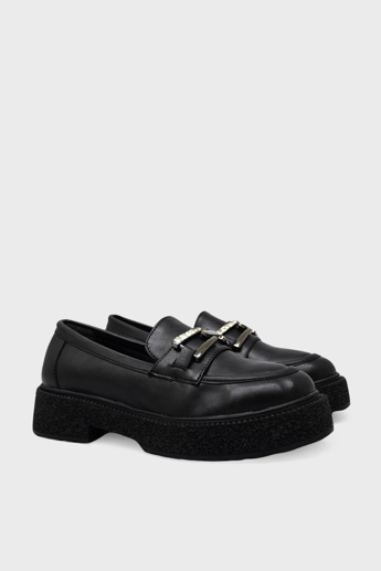Beety Kadın Loafer Ayakkabı Siyah AKYN163.1984