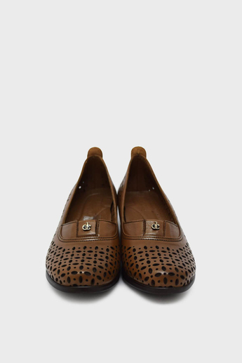 Beety Kadın Topuklu Comfort Deri Ayakkabı Taba AKYN199.902
