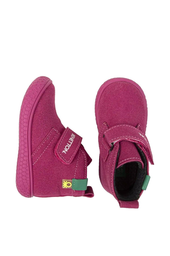 Benetton Kız Çocuk Casual Cırtlı Bot Pembe BN-30490B