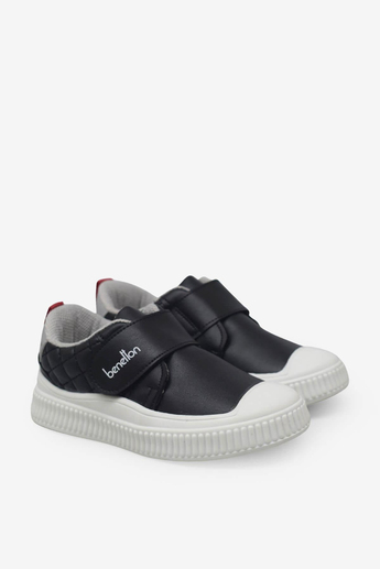Benetton Unisex Çocuk Cırtlı Casual Ayakkabı Siyah BN-32091