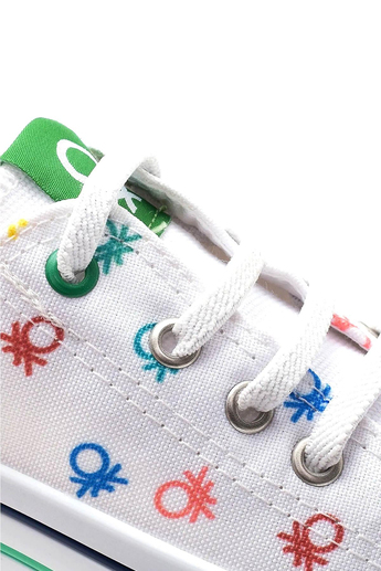 Benetton Unisex Çocuk Converse Beyaz BN-30186