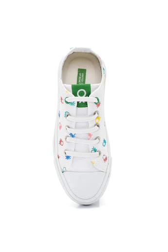 Benetton Unisex Çocuk Converse Beyaz BN-30186