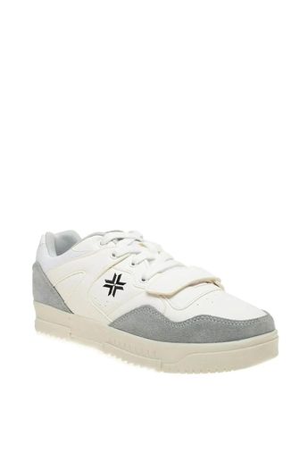 Buckhead Erkek Sneakers Spor Ayakkabı Beyaz Gri BUCK-4222