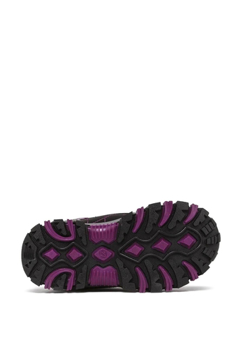 Buckhead Unisex Çocuk Spor Bot Siyah Mor BUCK-4176