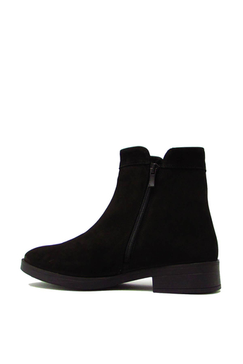Castle Black Kadın Casual Deri Bot Nubuk Siyah CB21893-1