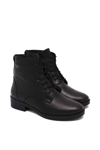 Castle Black Kadın Casual Deri Bot Siyah CB21898-1