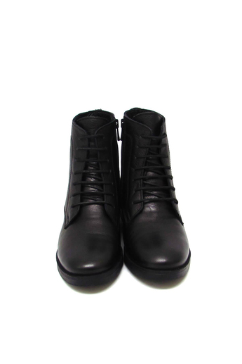 Castle Black Kadın Casual Deri Bot Siyah CB21898-1