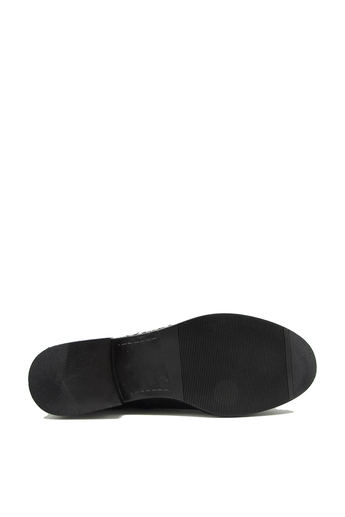 Castle Black Kadın Casual Deri Çizme Siyah CB21900