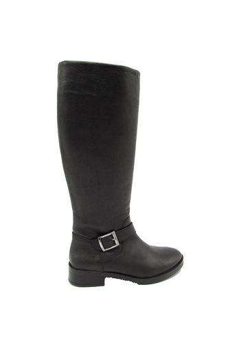 Castle Black Kadın Casual Deri Çizme Siyah CB21900