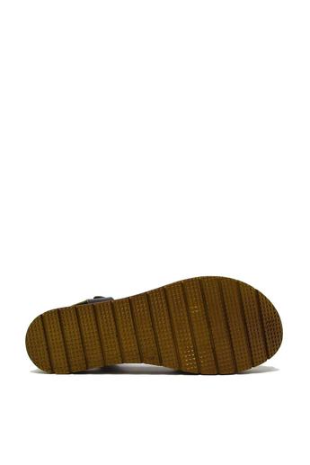 Castle Black Kadın Casual Deri Sandalet Siyah CB10000