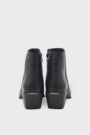 Castle Black Kadın Topuklu Deri Bot Kahve CB30076