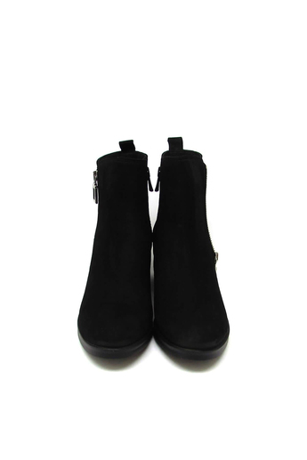 Castle Black Kadın Topuklu Deri Bot Kahve CB92163