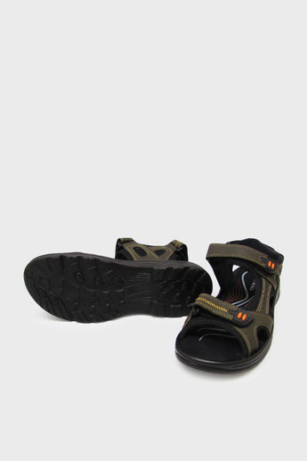 Castle Black Unisex Cırtlı Spor Sandalet Haki CB-K3