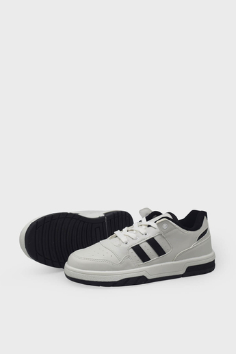 Cool Unisex Çocuk Spor Ayakkabı Beyaz Siyah ARSLN-FOOR1