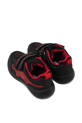 Cool Unisex Çocuk Yazlık Spor Ayakkabı Siyah Kırmızı ARSLN2022-23