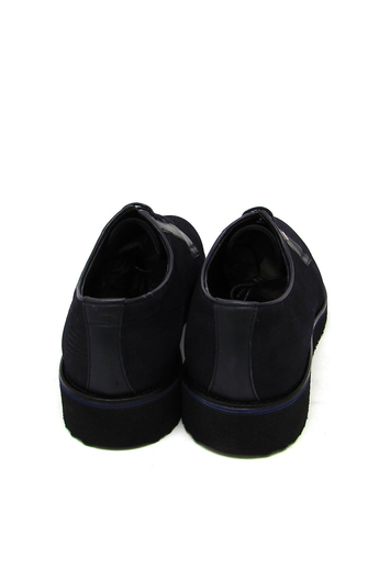 Fosco Erkek Casual Deri Ayakkabı Nubuk Lacivert FSC-6510