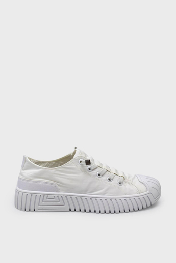 Gamelu Unisex Yazlık Tekstil Sneakers Beyaz GML2023-02