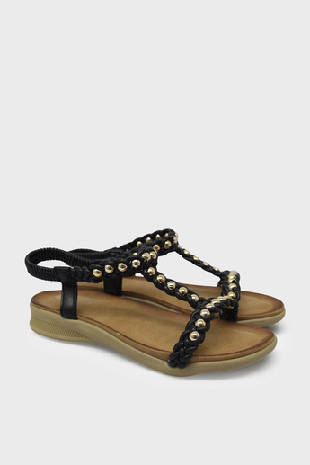 Guja Kadın Casual Sandalet Siyah BLG23Y104
