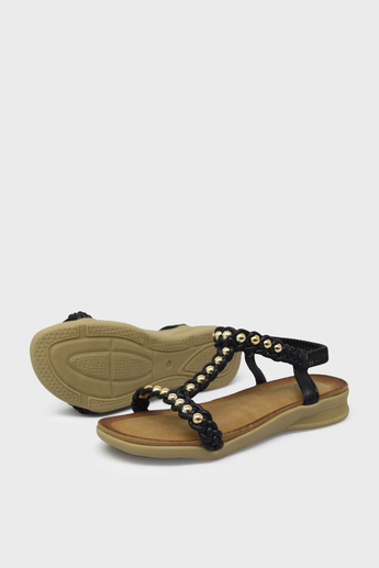 Guja Kadın Casual Sandalet Siyah BLG23Y104