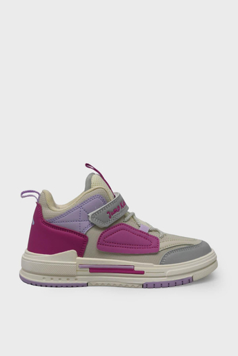 Jump Unisex Çocuk Jordan Spor Ayakkabı Bej Fuşya JM31093
