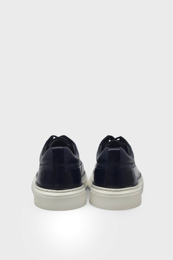 Kanuga Erkek Casual Deri Ayakkabı Lacivert Flotter K-FSC3295
