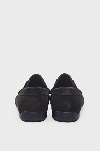 Kanuga Erkek Deri Loafer Kahve Süet K-FSC3302