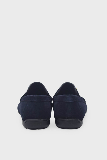 Kanuga Erkek Deri Loafer Lacivert Nubuk K-FSC3302