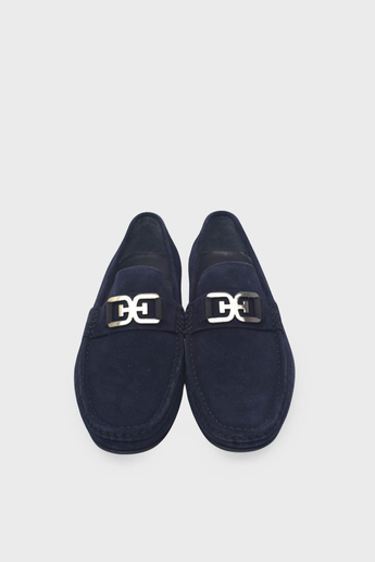 Kanuga Erkek Deri Loafer Lacivert Nubuk K-FSC3302