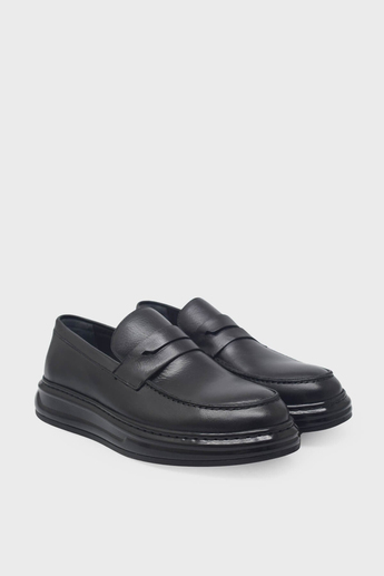 Kanuga Erkek Deri Loafer Siyah K-FSC3293