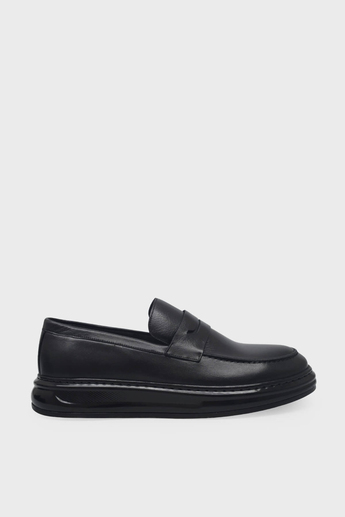 Kanuga Erkek Deri Loafer Siyah K-FSC3293